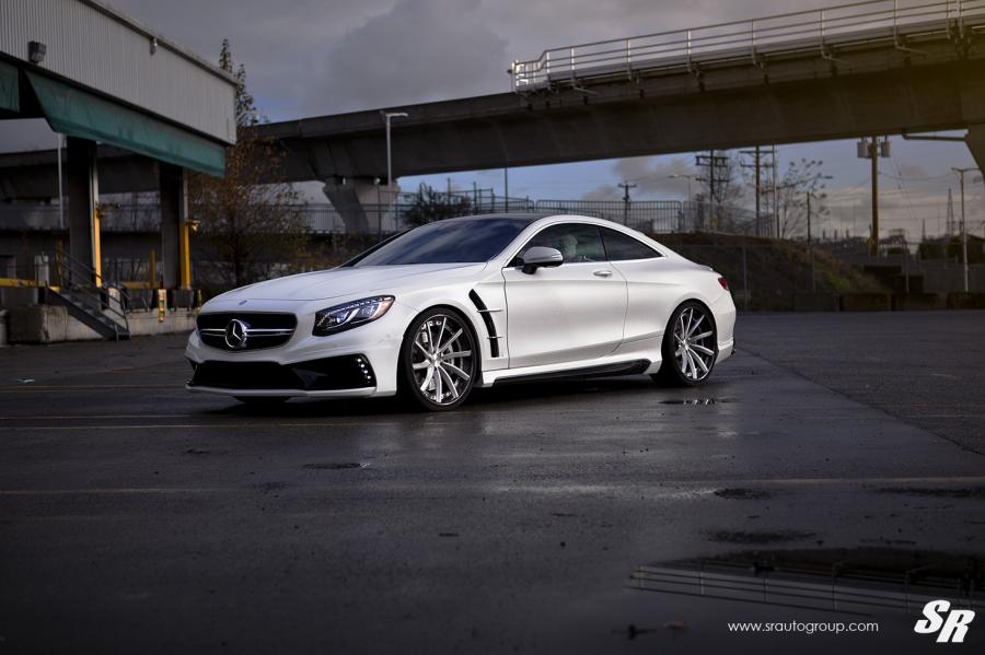 Mercedes-AMG S63 Coupe Black Bison by Wald and SR Auto Group '2016